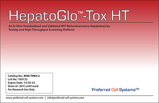 HepatoGlo™-Tox HT: A standardized and validated ATP bioluminescence hepatotoxicity testing and screening platform